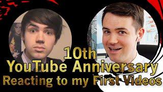 10 YEARS ON YOUTUBE | Reacting to my First Videos