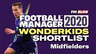 Football Manager 2020 Wonderkids | Top Midfielders