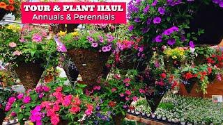 Tour of My Family’s Garden Center | Shopping Annuals & Perennials | HUGE Plant Haul // Garden Farm