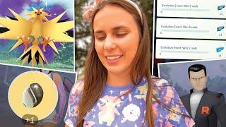 AMAZING REWARDS!! Shadow Zapdos & Evolution Event in Pokémon GO!