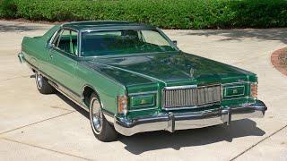 The Big Green Land Yacht | Reptile Skin Trim Package | 1970's Luxury Cars