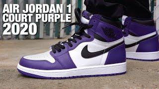 Air Jordan 1 Court Purple 2020 Review & On Feet