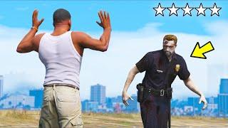 What happens if ALL Police Officers become ZOMBIES?! (GTA 5 Mods)