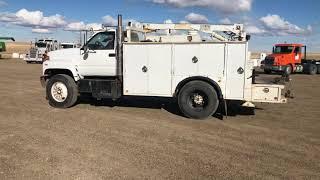 For sale: Lot# 224 1991 GMC SLE Top Kick Service Truck