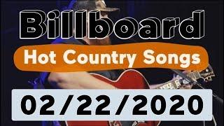 Billboard Top 50 Hot Country Songs (February 22, 2020)