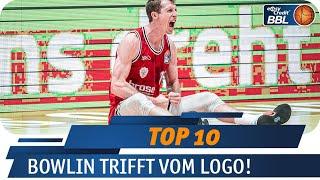 Bowlin trifft vom Logo! | MagentaSport Top 10 | easyCredit Basketball Bundesliga