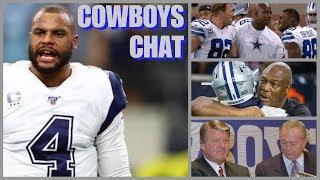 COWBOYS CHAT: Dak Mad If Tagged; Charles Haley SPEAKS The Truth! Dez vs Witten; Jerry vs Jimmy; Tank