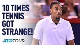 10 Times Tennis Got Strange! | TOP 10 | ATP