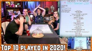 The Top 10 Board Games We Played in 2020! | Live Stream Upload