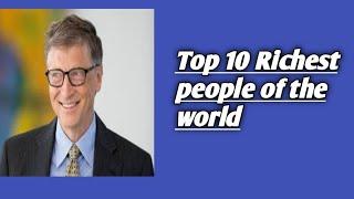 Top 10 Richest People In The World | Mind Opening Info .