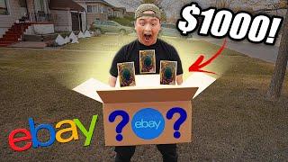 UNBOXING A $1000 EBAY YU-GI-OH! MYSTERY BOX! (OMG GHOST RARE!?)