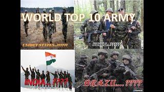 WORLD TOP 10 ARMY|WORLD TOP 10 MILITARY| DUNIYA  KI 10 POWER FULL ARMY|WORLD KI 10 TOP ARMY FORCE|