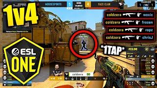 Coldzera INSANE 1v4!! ESL ONE RIO 2020 BEST MOMENTS - CSGO Day 9 Road to Rio