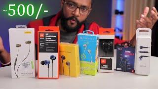 Top 7 Budget Earphones TEST - Must watch Before Buy !