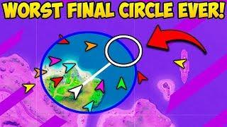 *WORST EVER* FINAL STORM CIRCLE!! - Fortnite Funny Fails and WTF Moments! #841