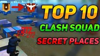 Top 10 Clash Squad Secret Places 