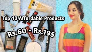 Top 10 Affordable Indian Products | Rs.33 - Rs.195 only | Face & Body products || October Girl