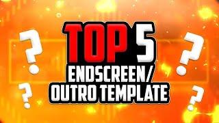 TOP 5 BEST OUTRO||Best YouTube end screen FREE Download⚡||Top five best end screen #outro #endscreen