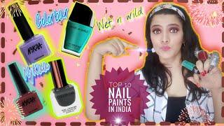 Top 10 Nail Polish shades in India every girl should have | Colorbar , Nykaa , Elle 18