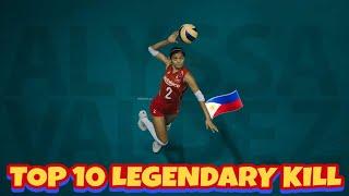 TOP 10 LEGENDARY KILL by ALYSSA VALDEZ / BEST ACTION by Alyssa Valdez | HIGHLIGHTS ● Volleyfunatics