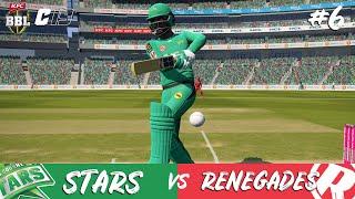 CRICKET 19 | BBL 10 | RENEGADES vs STARS (GAME #6)