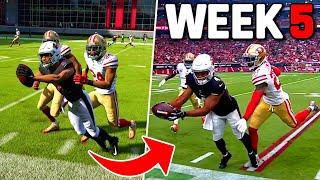 RECREATING THE TOP 10 PLAYS FROM NFL WEEK 5! Madden 22 Challenge