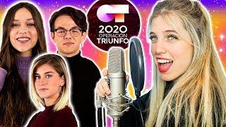 CANTANDO LAS MEJORES CANCIONES DE OPERACIÓN TRIUNFO 2020 (TOP 10) 