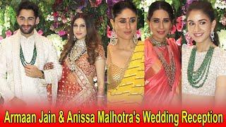 Armaan Jain & Anissa Malhotra's GRAND Wedding Reception | Ambani Family With Top Bollywood Celes