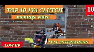 MONTAGE VIDEO TOP 10 1 V 4 CLUTCHES WATCH TILL END