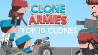 Top 10 clones in Clone Armies || Clone Armies top 10 clones in my opinion || Clone Armies