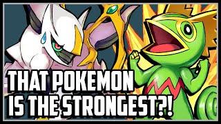 Top 10 Strongest Pokemon of All Time!