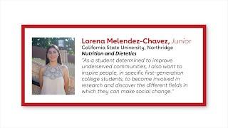 EmPOWERED to Serve Scholars - Top 10 - Lorena Melendez-Chavez