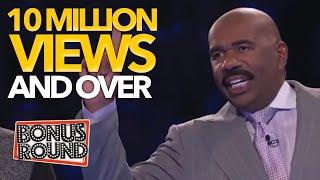 OVER 10MILLION VIEWS CLUB! Viral Family Feud Videos with Steve Harvey