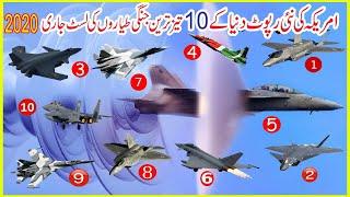 Top 10 Most Fastest Fighter Jets In The World 2020 || Secret Point