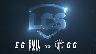 EG vs GG | Week 6 | Spring Split 2020 | Evil Geniuses vs. Golden Guardians