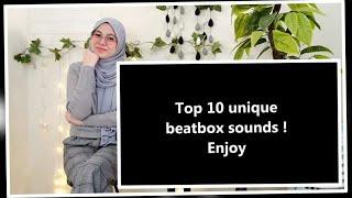 TOP 10 UNIQUE BEATBOX SOUNDS ! REACTION!