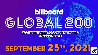 Early RELEASE! Billboard Global 200 Top 10 September 25th, 2021 (Extended Version)