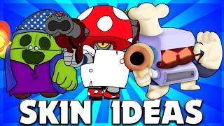 TOP 10 Amazing NEW SKINS! | Brawl Stars Skin Ideas episode 25