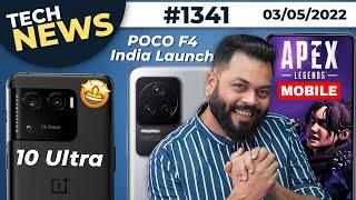 POCO F4 India Launch, 5G India Rollout, OnePlus 10 Ultra, Apex Legends Mobile, Moto G82 5G-#TTN1341