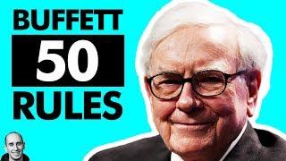 Warren Buffett's Top 50 rules for success