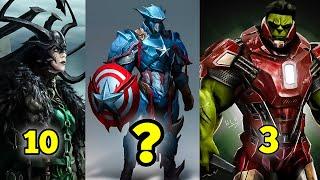 TOP 10 MOST DANGEROUS MARVEL SUPERVILLAINS WITH HIDDEN POWERS | Explained in Hindi | Power Spot