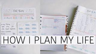 HOW I PLAN MY LIFE | how I manage my time for youtube, my full time job, working out, and bills!