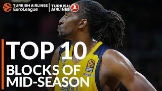 Turkish Airlines EuroLeague, Top 10 Blocks of Mid-season!
