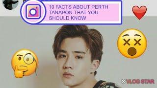 Top 10 Facts about Thai actor Perth Tanapon that you should know #10facts #perthtanapon