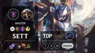 Sett Top vs Jax - KR Master Patch 10.7