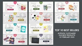 Altenew Top 10 Bestsellers - Crafting Must-Haves!