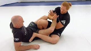 Top side Ankle Lock + Back Take