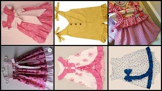 Top Beautiful Baby Girls Frocks Designs/Romper Designs/Homemade Frocks Designs For Baby Girls