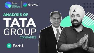 Tata group of companies Analysis - TCS, Tata ELXSI, Tata Motors, Tata Coffee, Trent, Titan, Voltas