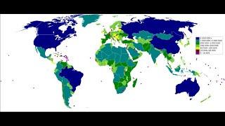 -TOP10- Country Ranking By Surface Area